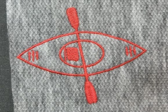 Kayak Embroidery Design Review for Boutique Sweatshirts
