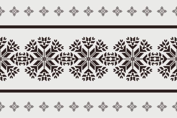 Review: Embroidery Floral Border Runner Pattern for Apparel