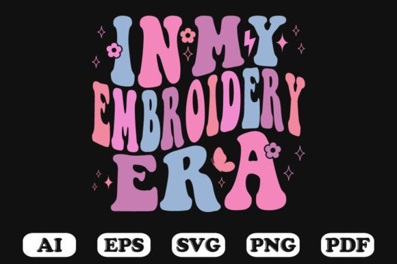 Review: In My Embroidery Era Retro Wavy SVG