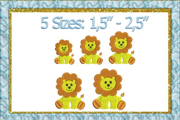 Review: Mini Lion Machine Embroidery Design