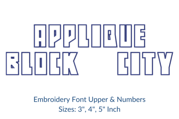 Reviewing Applique Block City Fonts for Real Projects