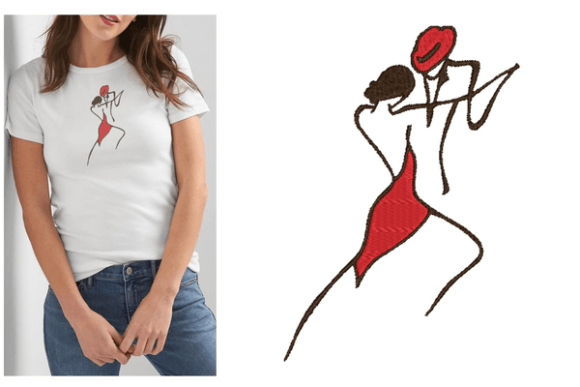 Reviewing Couple Dance Embroidery Designs for Gifts