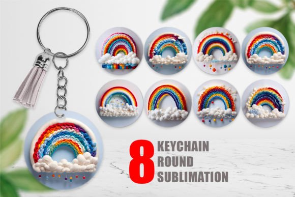 Reviewing Keychain Rainbow Embroidery for Craft Fairs