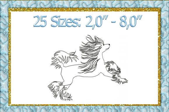 Reviewing the Chinese Crested Embroidery Design