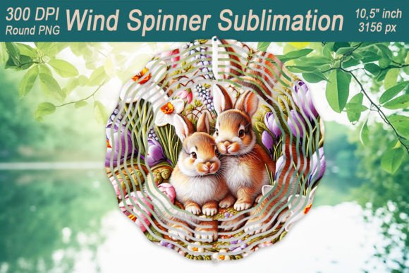 Reviewing the Easter Bunny Wind Spinner Design