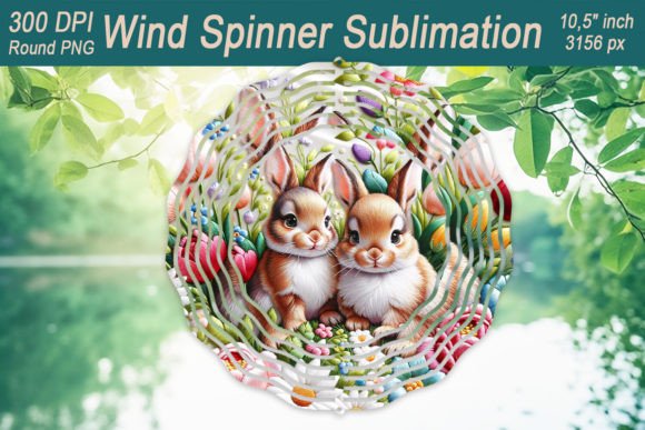Reviewing the Easter Embroidery Wind Spinner Design